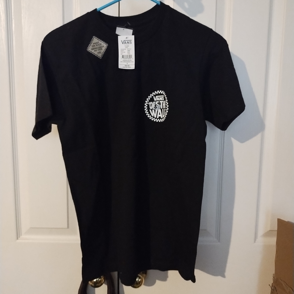 Vans Off The Wall Black Short Sleeve Tee
